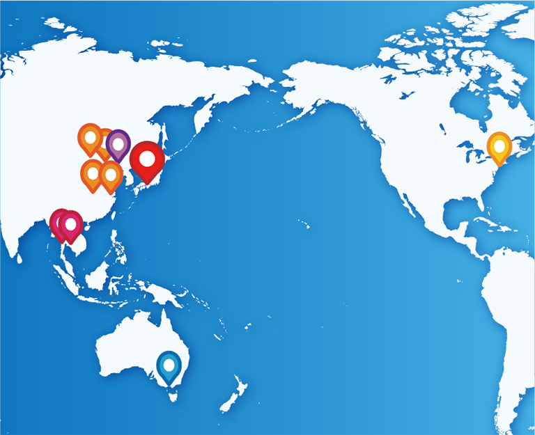 OSPグループの拠点紹介